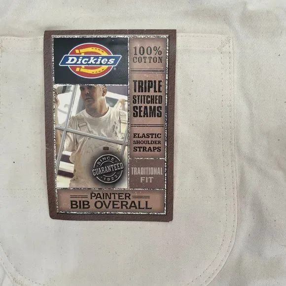 Dickies Painter Bib Overalls 36x32 - Picture 7 of 7